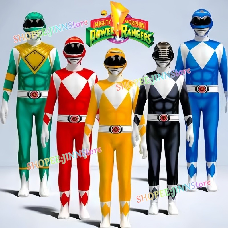 – JINN-Superhero Cosplay Costume POWER RANGE