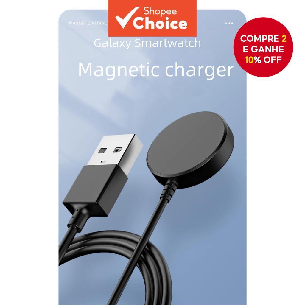 Carregador USB Tipo C PD para Relógio Samsung Gal