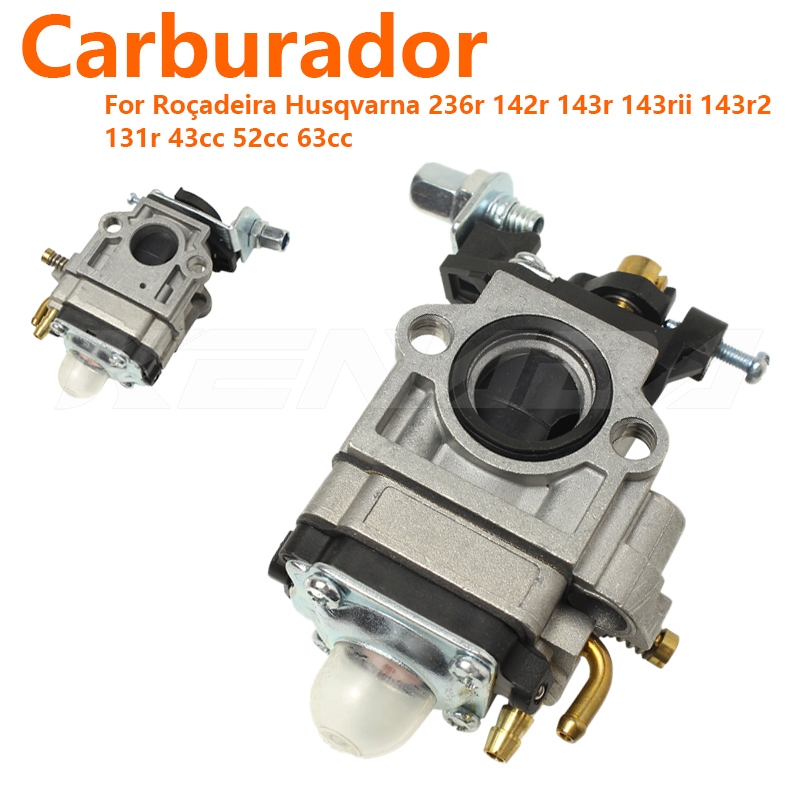 Carburador Roçadeira Husqvarna 236r 142r 143r 143