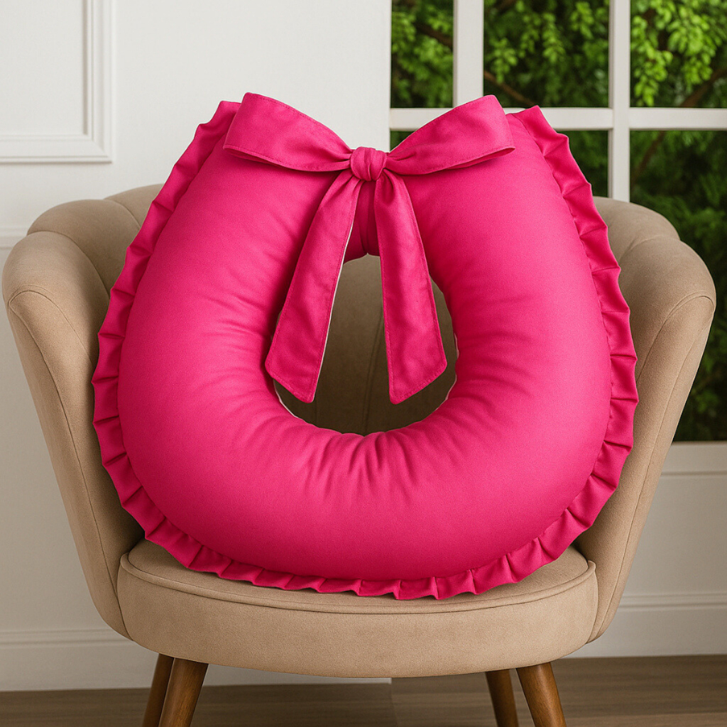 Almofada para Amamentar Bebê Grande Conforto Lisa