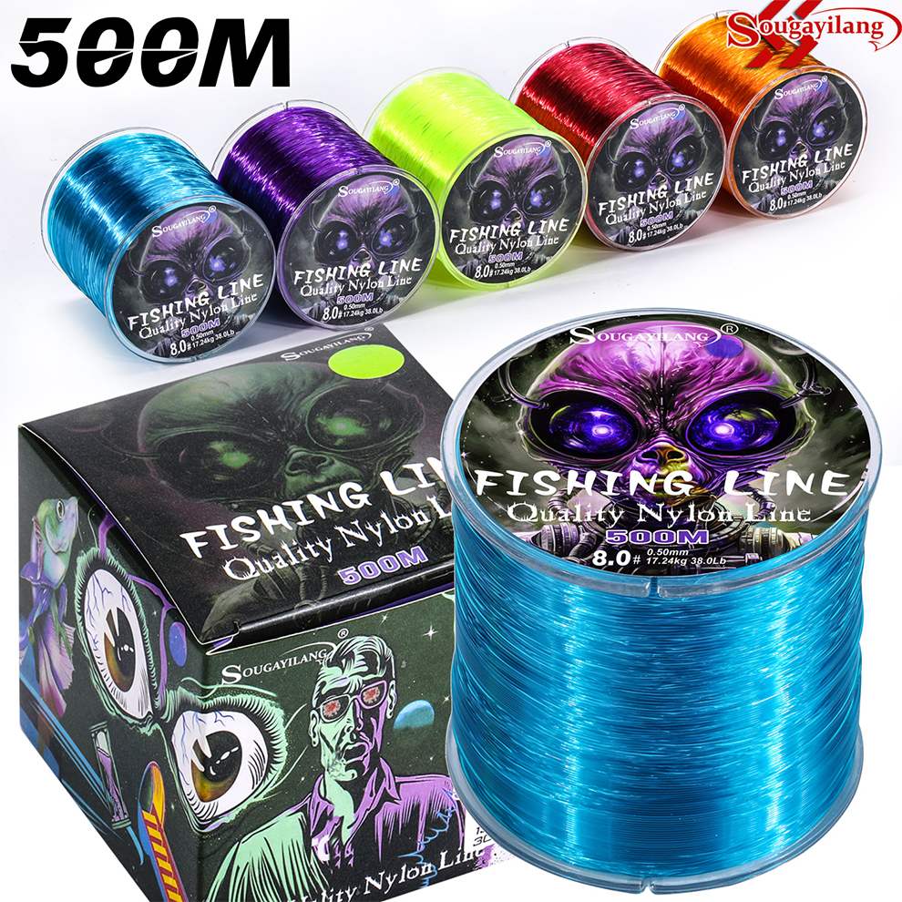 Sougayilang Nova Linha De Pesca 500M Forte De Nái