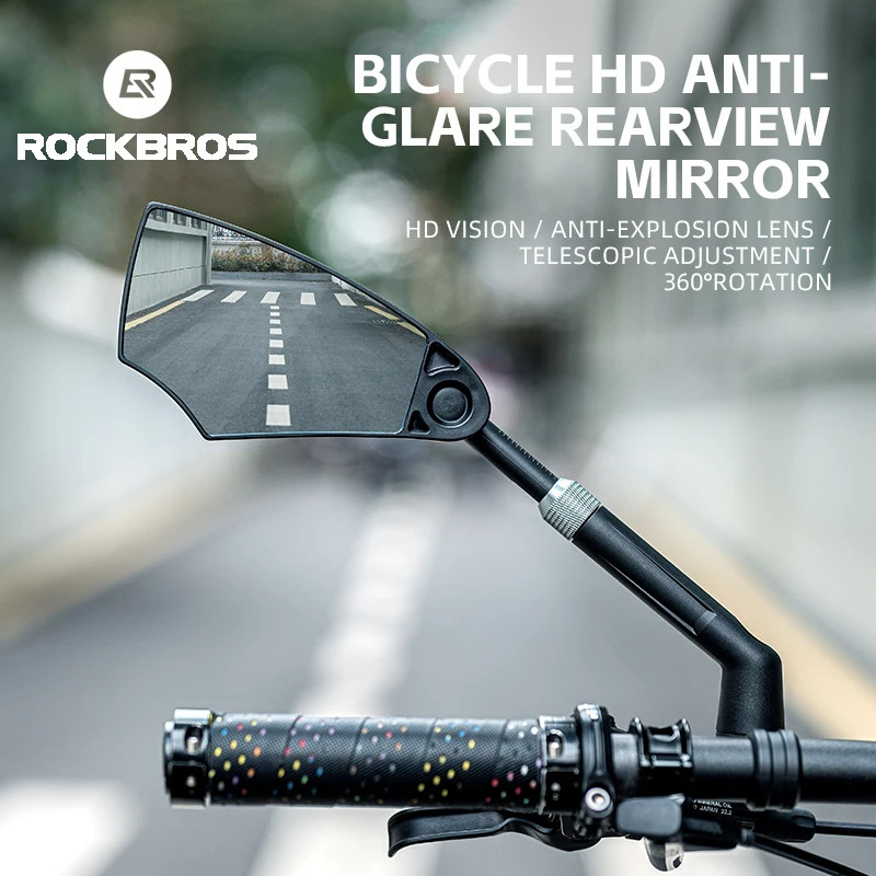 ROCKBROS Espelho Retrovisor De Bicicleta Universal