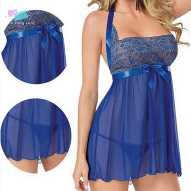 Abongbanghn Quente Sexy Lingerie Feminina BabyDoll
