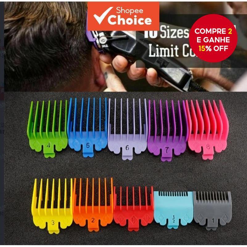 10 Pçs Conjunto De Máquina De Cortar Cabelo Univ