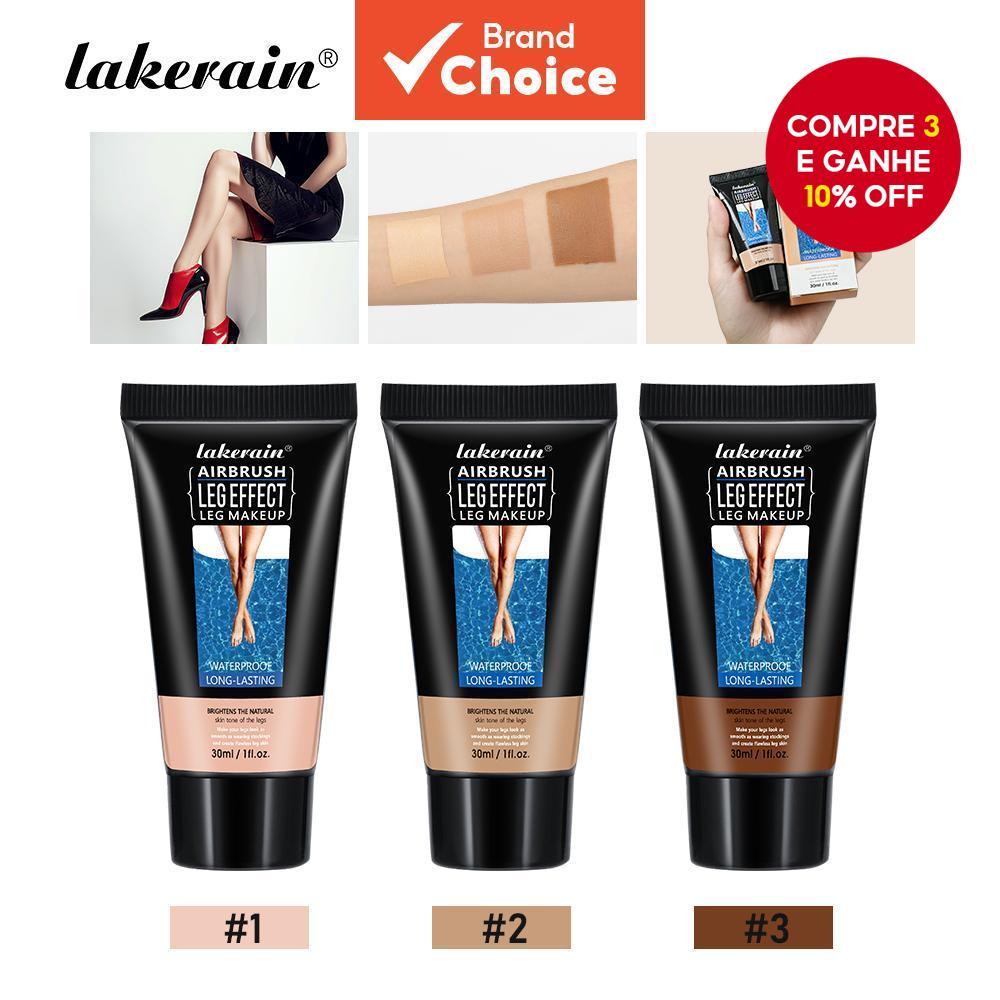 LaKERain Leg Makeup Maquiagem Para Pernas Creme De
