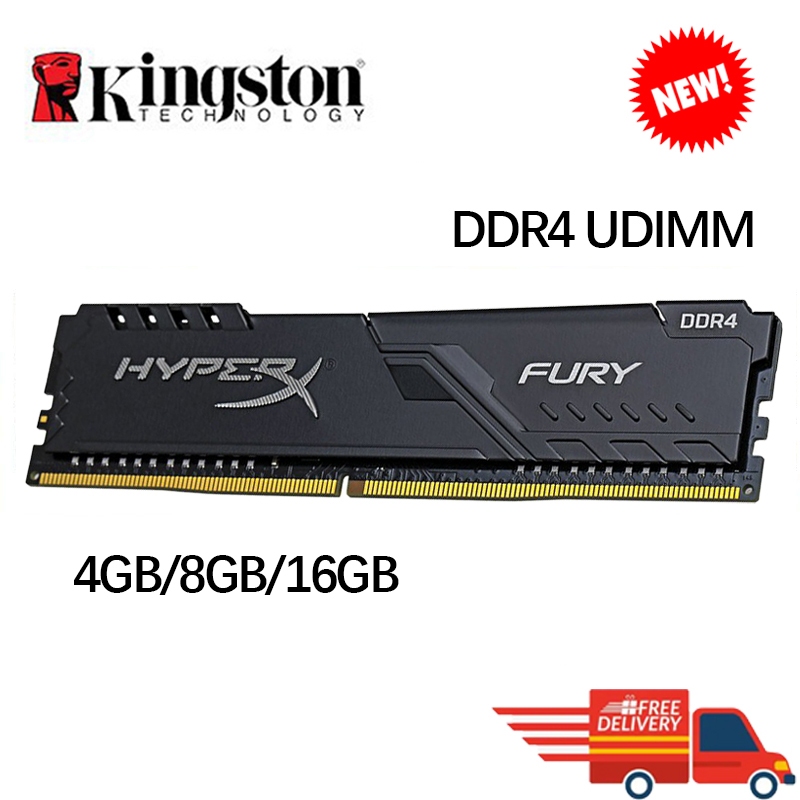 Kingston HyperX FURY DDR4 4GB 8GB 16GB ram 2133Mhz