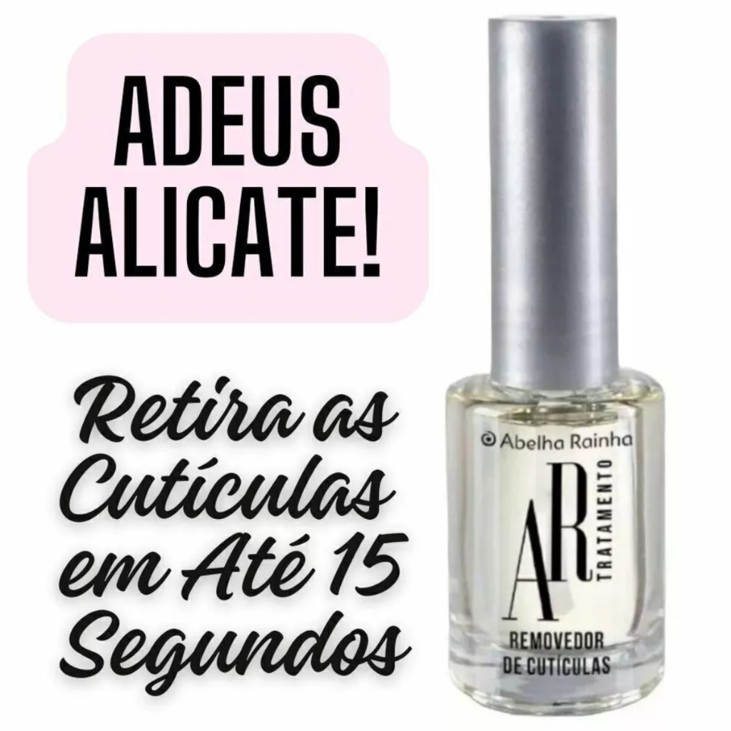 Removedor de Cutículas AR Tratamento, Abelha Rain