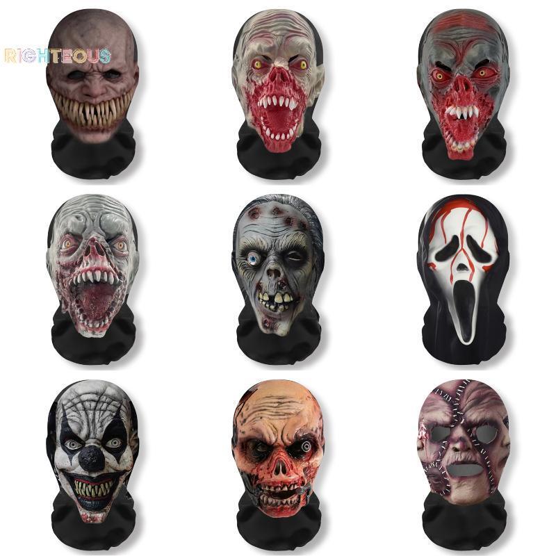 Rightrous Halloween Ghost Face Máscara 3D Balacla