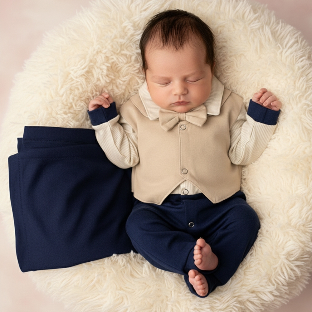 Saída de Maternidade Menino Confort Antônio Bege