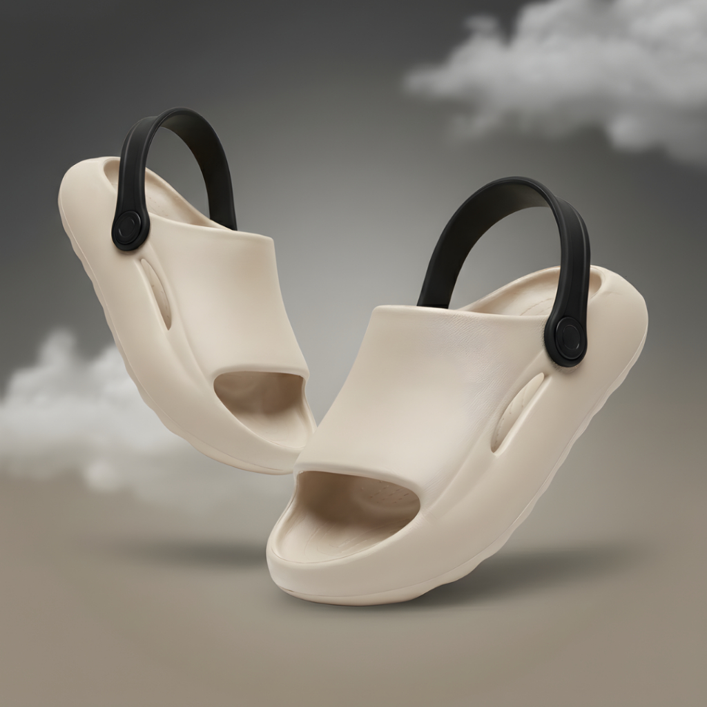 Chinelo Nuvem Infantil Meninos com Correia 2 em 1 