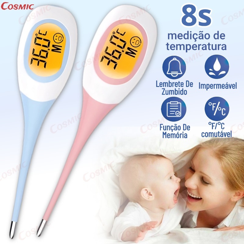 Novo Termômetro Digital com Medição Rápida de 