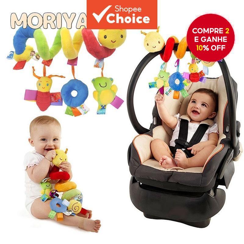 Móvel de berço com chocalho e papel crocante, br