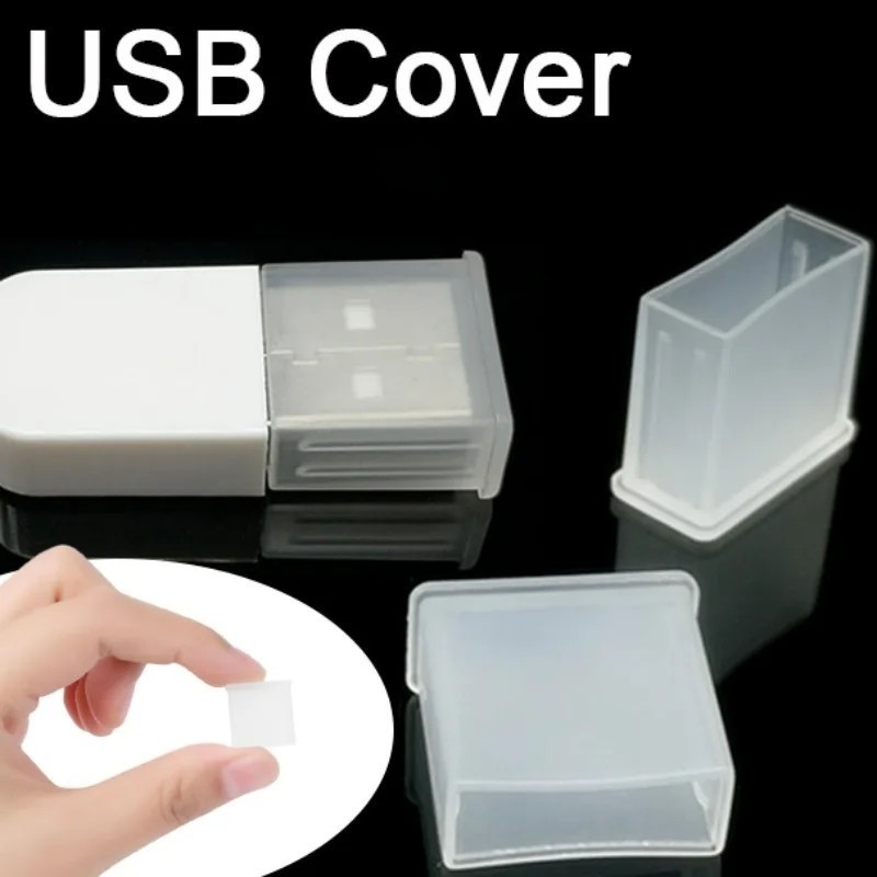 Protetor De Plugue De Capa USB Transparente Para P