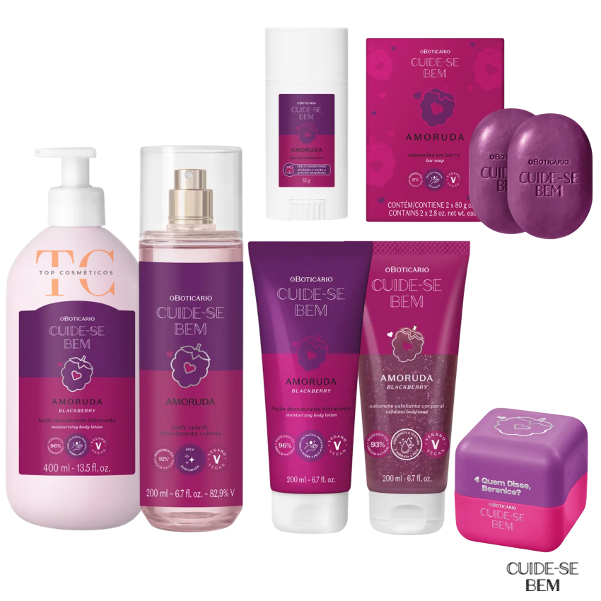 Linha Cuide-se Bem Amoruda (o Boticário): Body Sp