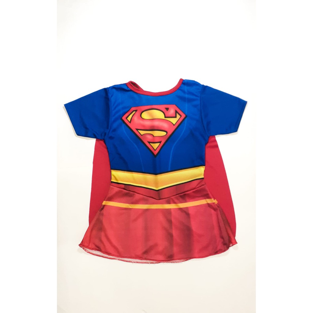 Fantasia Infantil – Supergirl Com Máscaras 