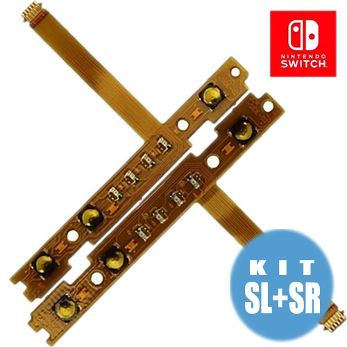 Kit Cabo Flat Sl Sr Controle Joy-con Nintendo Swit