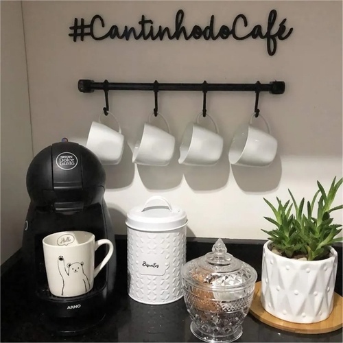 Aplique de Parede #Cantinho do Café Minimalista L