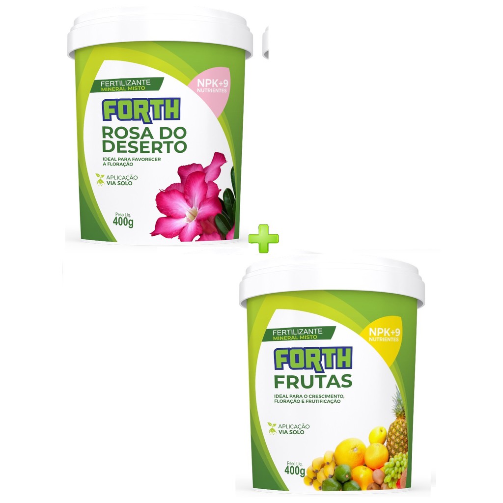 Adubo Fertilizante Forth Rosa do Deserto Floraçã