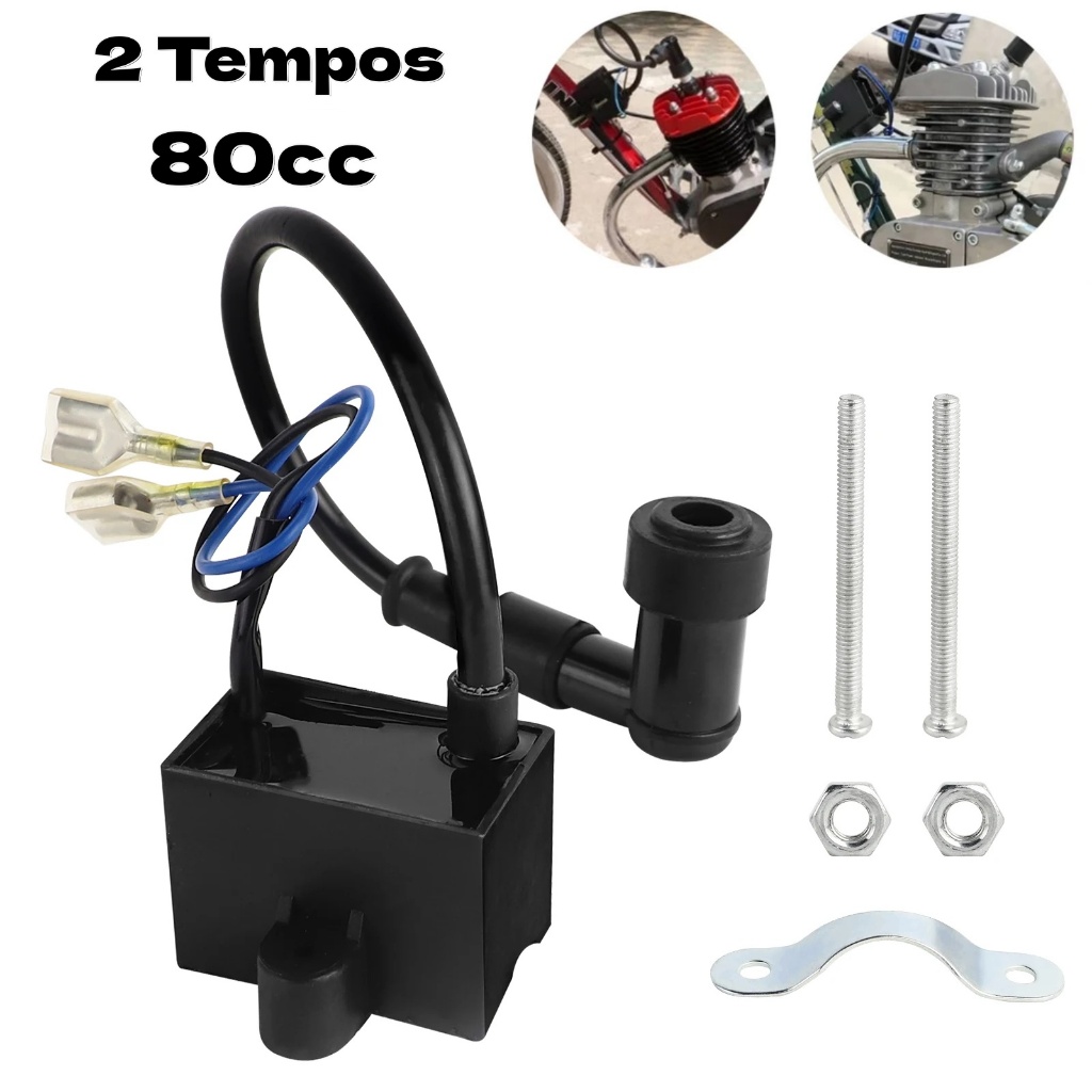 Bobina Cdi De Ignição Para Bicicleta Motorizada