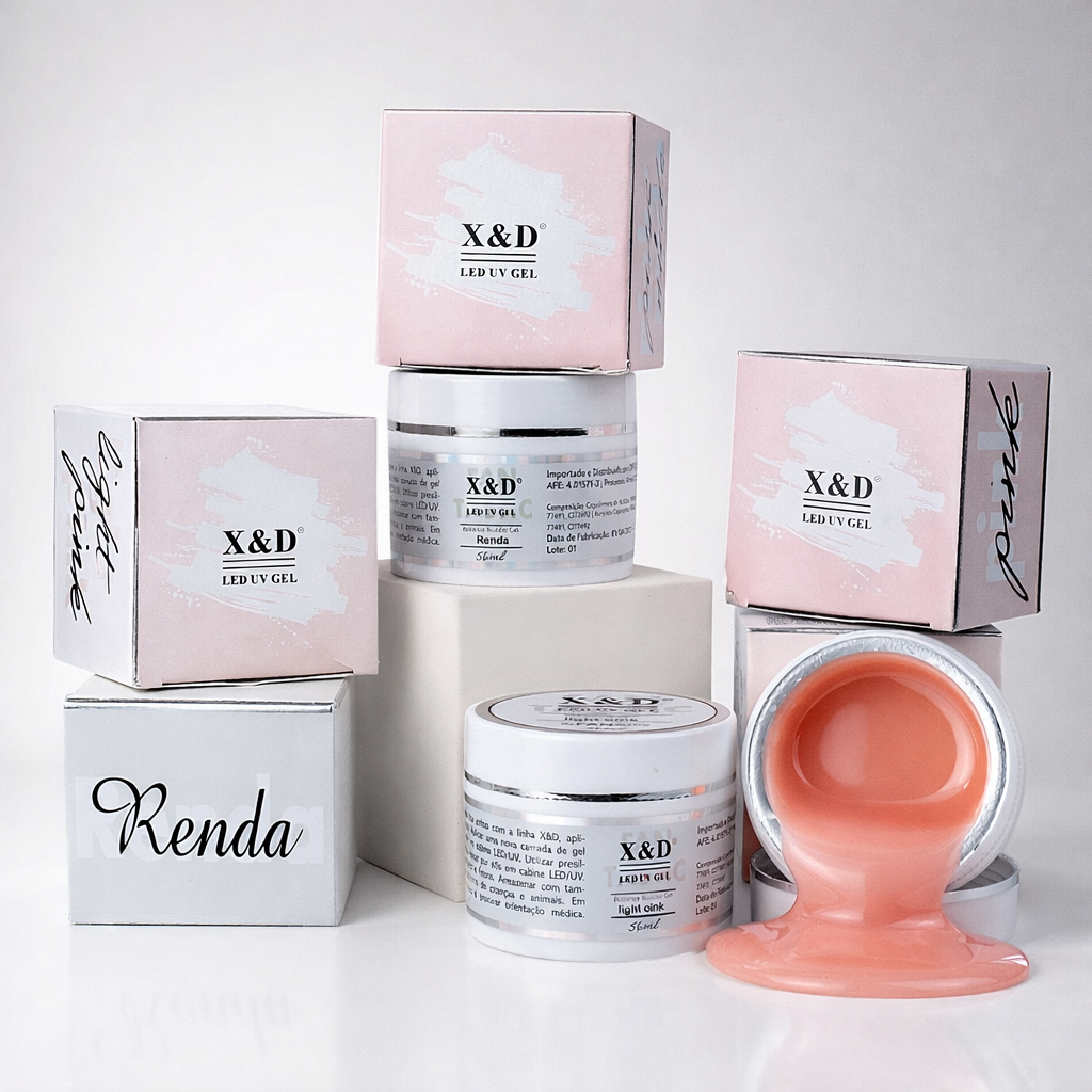 Gel XED 56g Para Unhas Gel fibra XED XD Profission