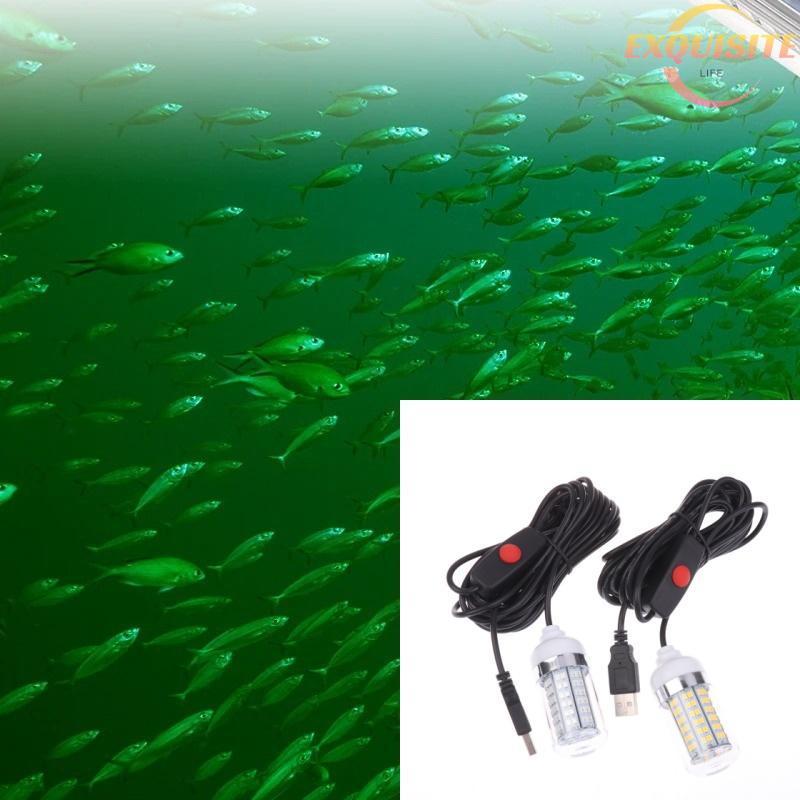 [EL] 5V USB LED Luz De Pesca IP68 Isca Fish Finder