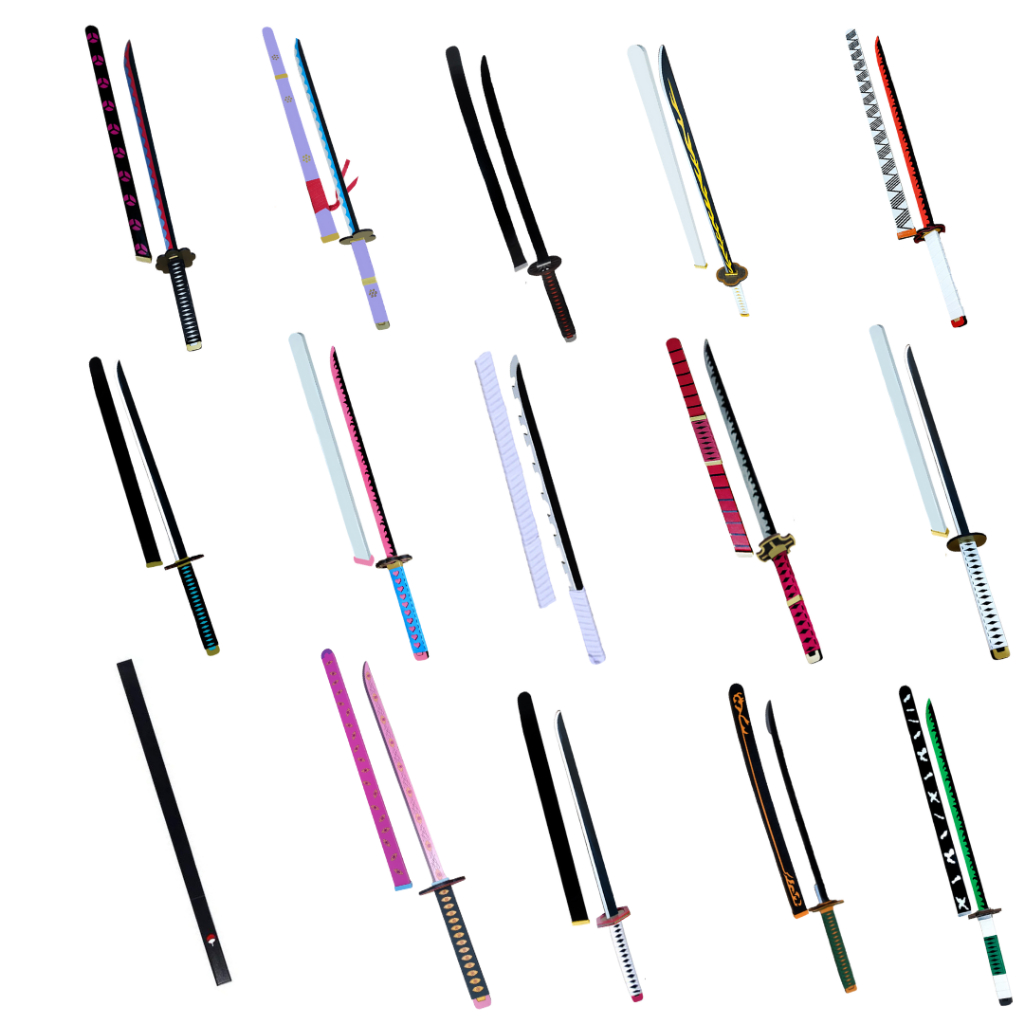 Espada Katana Brinquedo Cosplay  Treino One Piece 