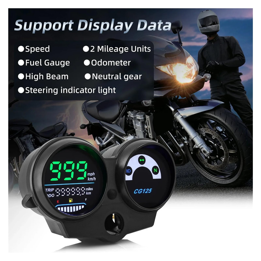 Painel Digital Fan 125 para Honda CG125/FAN LED 20