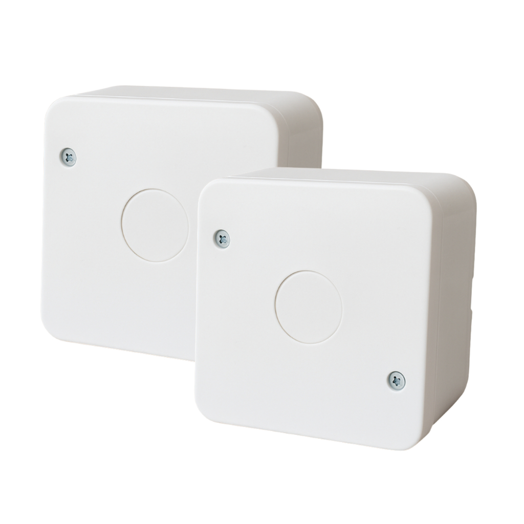 Kit Com 2 Caixas Organizadora CFTV Plástica P/ C�