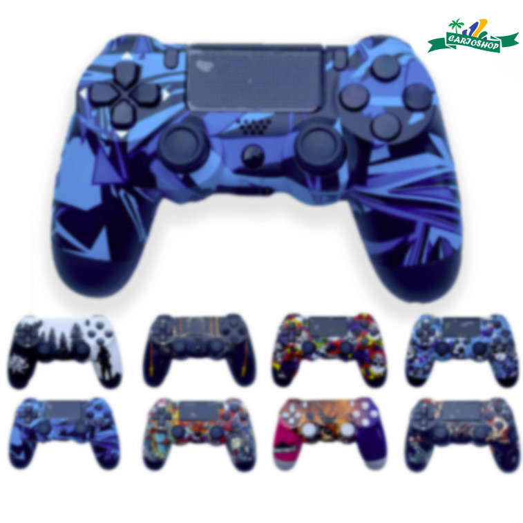 Controle Sem Fio com Design Camuflado para PS4 Cab