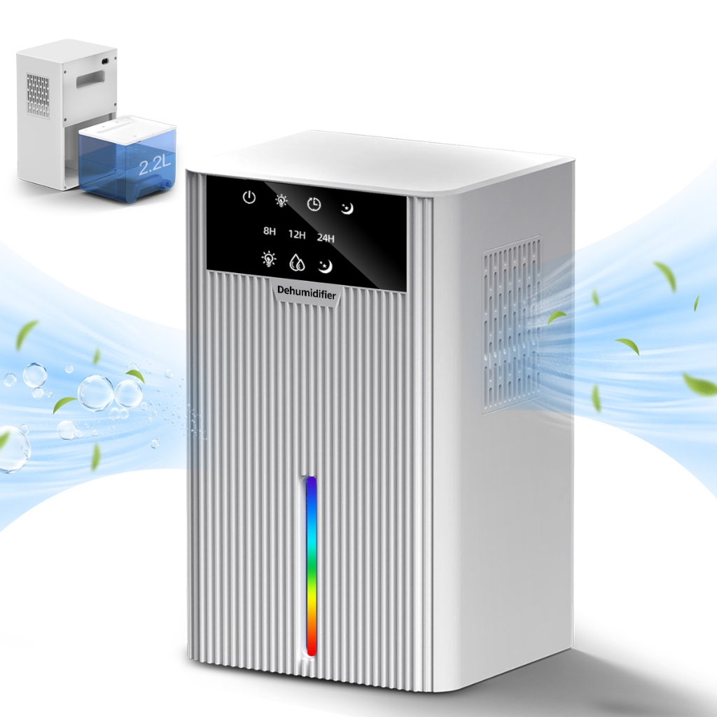 Desumidificador de quarto Ultra silencioso 2200ml 