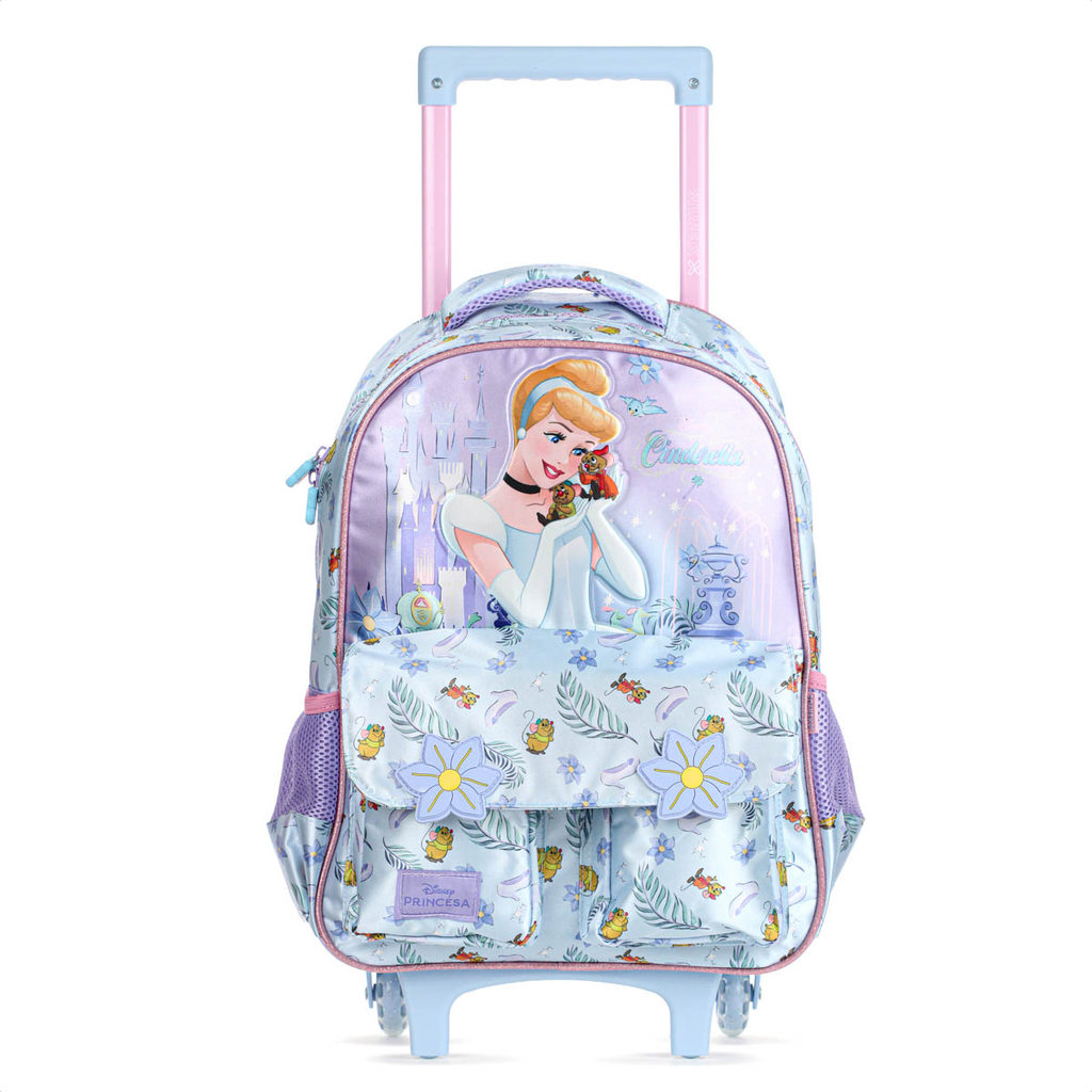 Mochila Com Rodas Escolar Xeryus 16 Cinderella 147