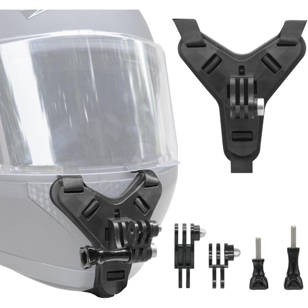 Suporte Go Pro Queixo Cinta Capacete Universal Gop
