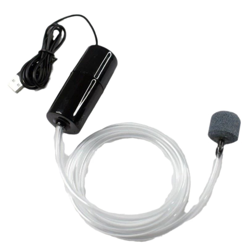 Bomba de Aquário USB Portátil para Oxigenação 