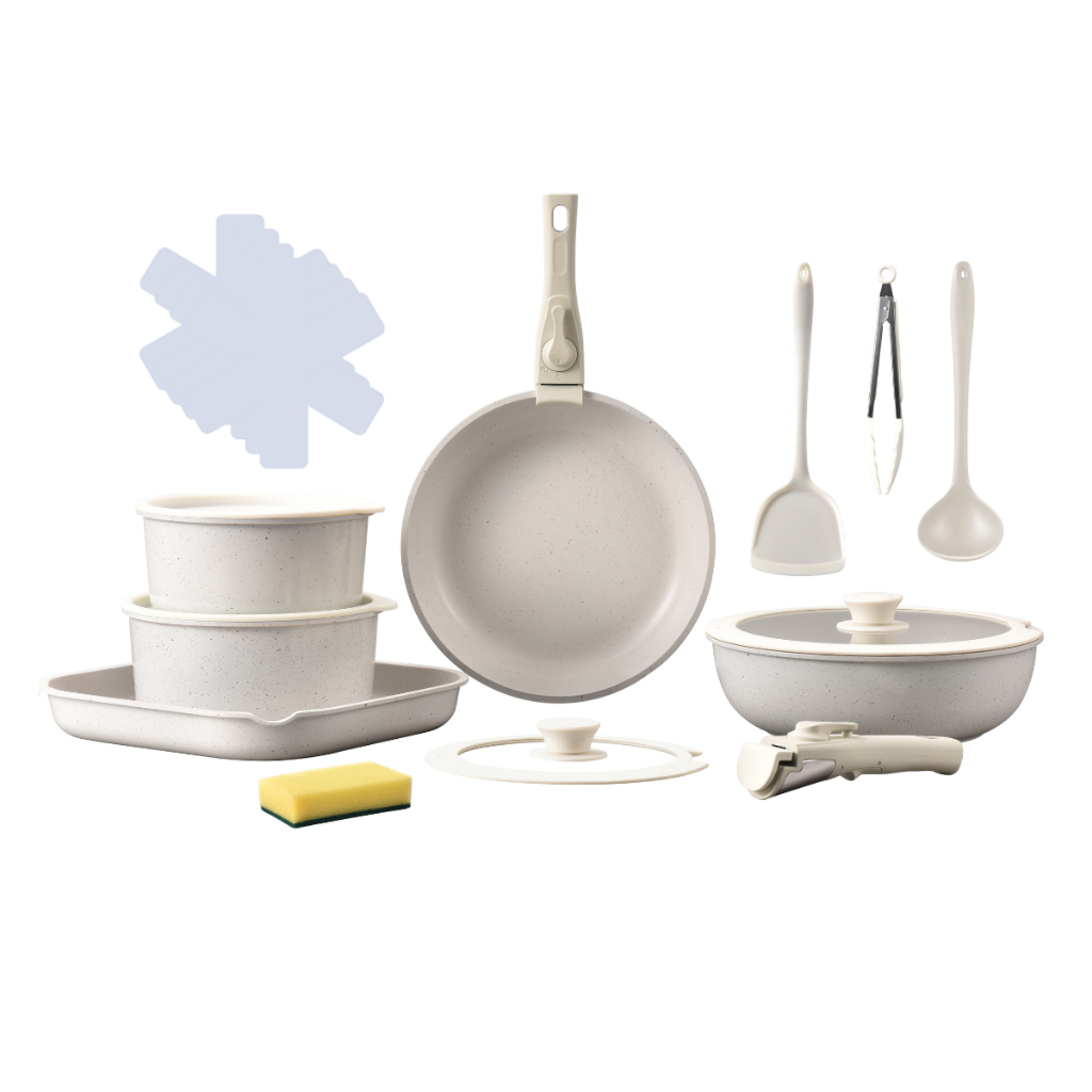Jogo De Panelas Antiaderente Cerâmica Indução 1