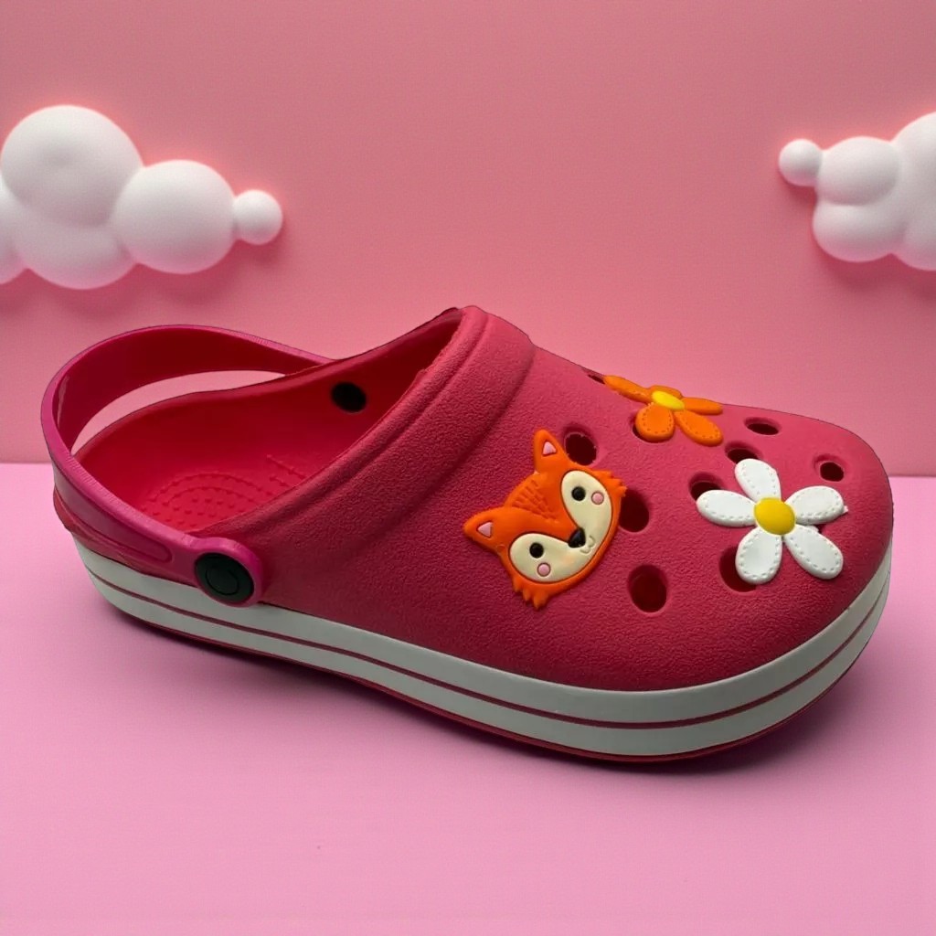 Babuche Infantil Menina Criança Raposa Vários Mo