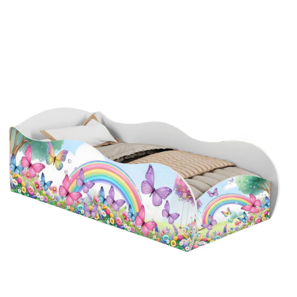 Cama Infantil Jardim Encantado Com Colchao cama ca