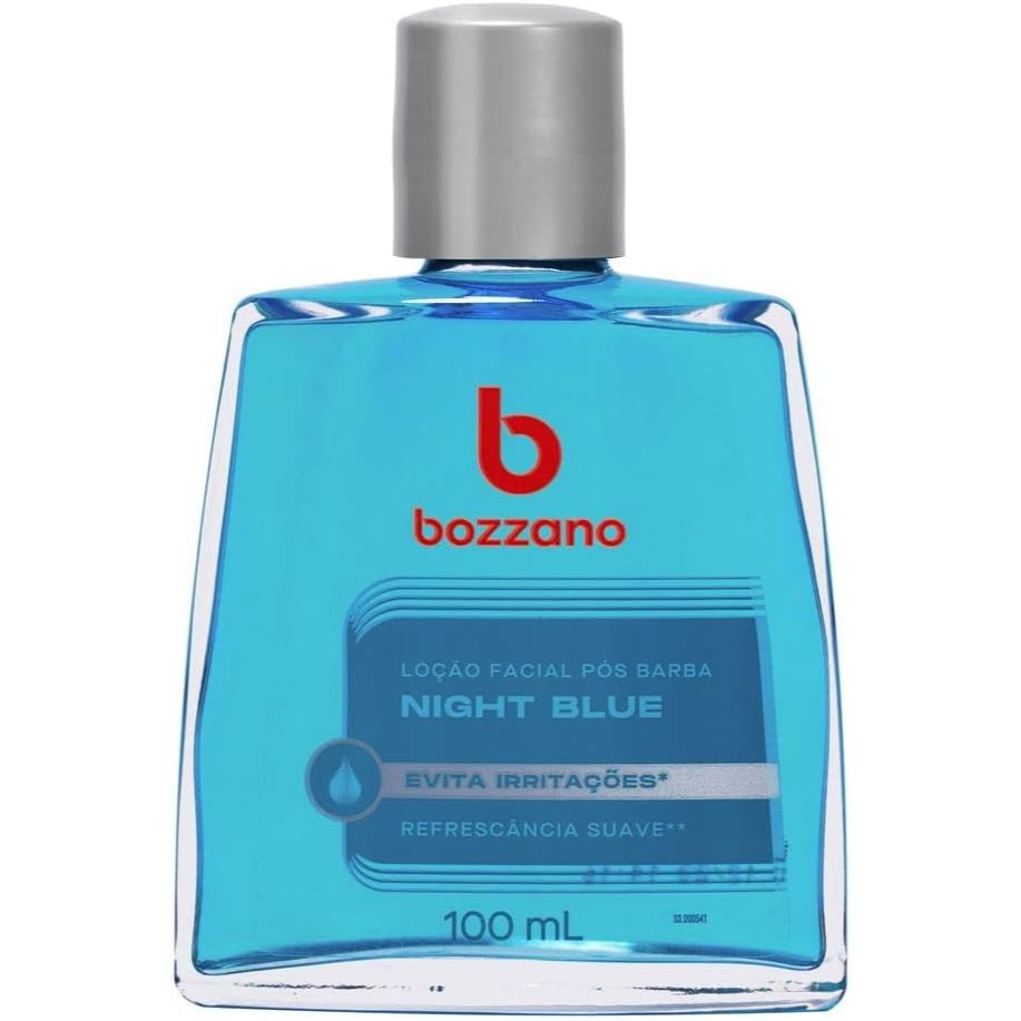 Loção Facial Pós Barba Bozzano Night Blue 100ml