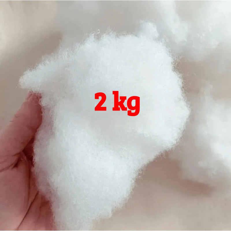 Fibra Siliconada Para Enchimento Plumante Antialé