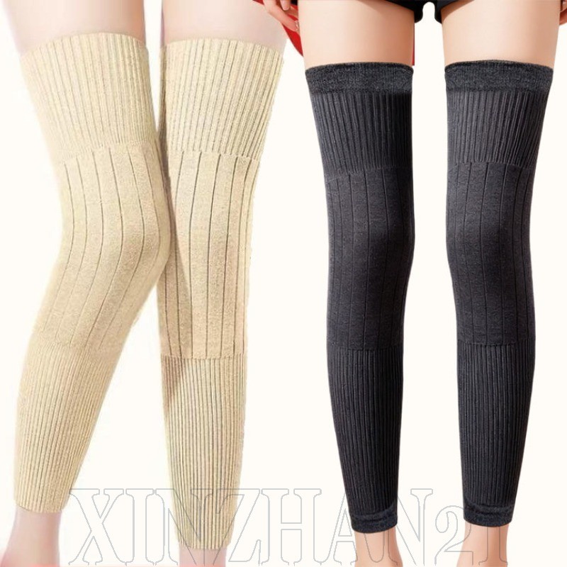 Aquecedores De Pernas Grossos E Quentes De Inverno