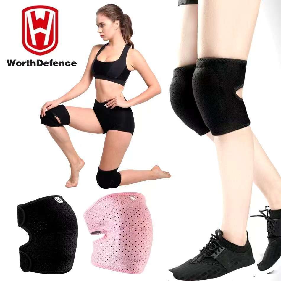 2pcs Joelheiras Worthdefence Para Dança , Vôlei 