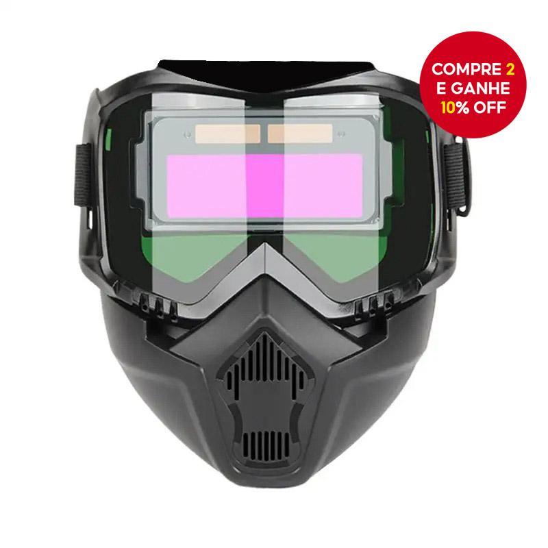 Uma Peça Montada Na Cabeça Profissional Máscara