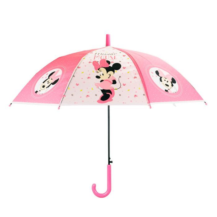 Guarda Chuva Infantil Rosa Minnie 68x80cm – 