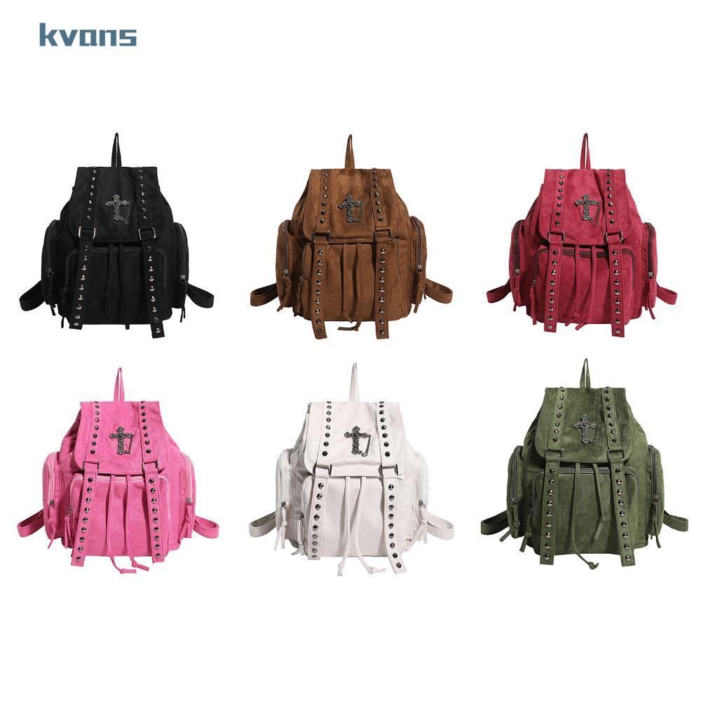 Bolsas Góticas Punk Para Viagem , Mochilas Com Re