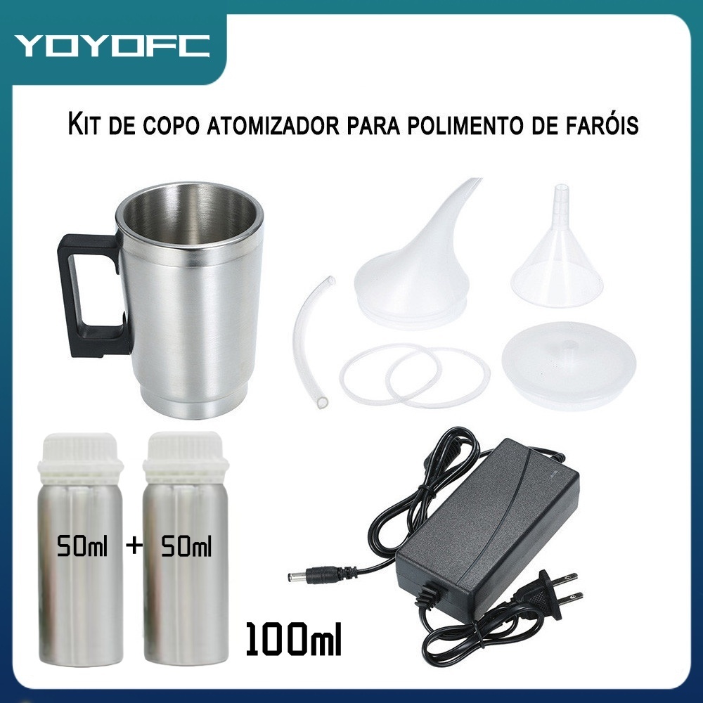 Kit De Restauração De Revestimento De Farol Revi