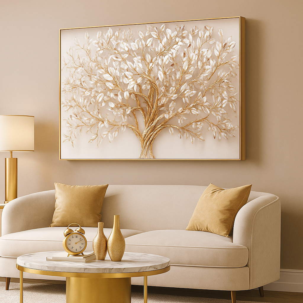 Quadro Decorativo Gigante 80×120 cm Com Moldu