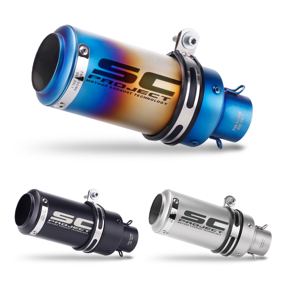 SC Project S1 Silenciador Universal De Escapamento