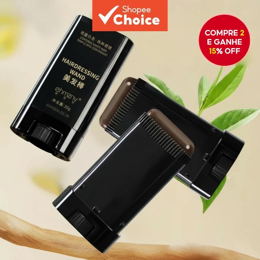 Pente de tinta para cabelo portátil para esconder