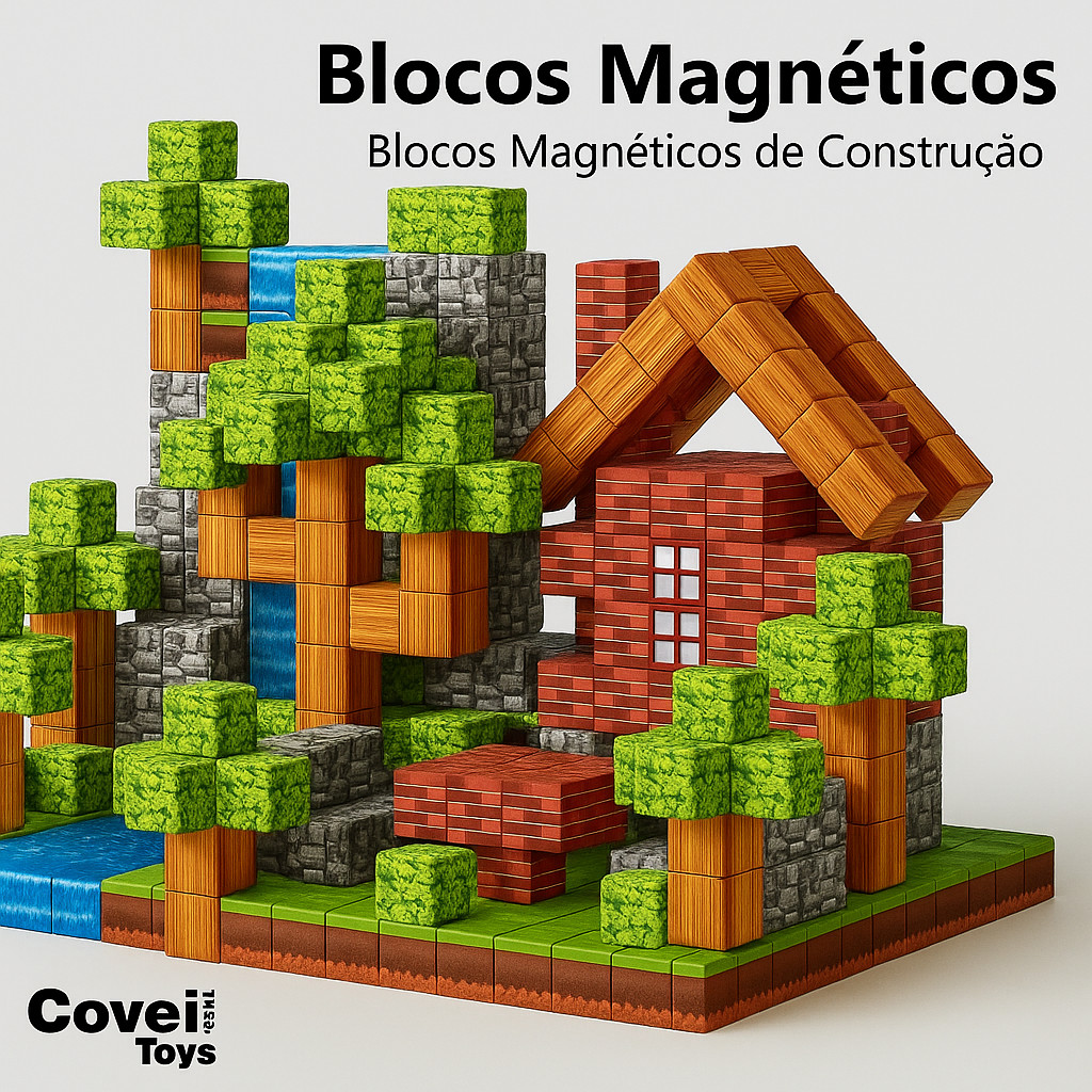Blocos Magneticos Construção De Montar My Word 9