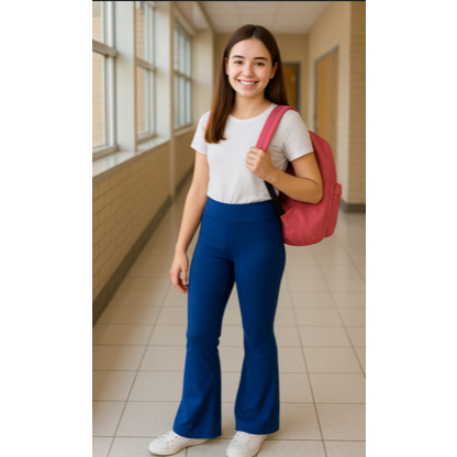 Calça Legging Flare Infantil Juvenil do 4 ao 16 a