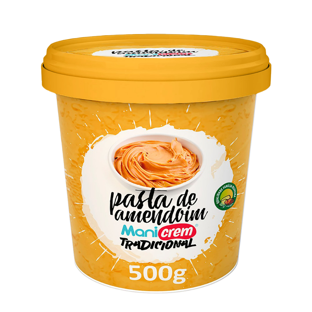 Pasta de Amendoim Sabor Tradicional 500g – M